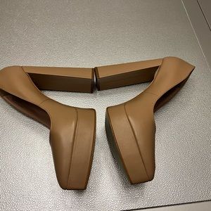 Steve Madden Jasmine Tan Leather Heels